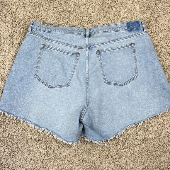 NWT Abercrombie & Fitch curve love high rise the dad short sz 20 - Picture 6 of 7